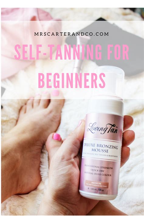 self tanning tips for beginners